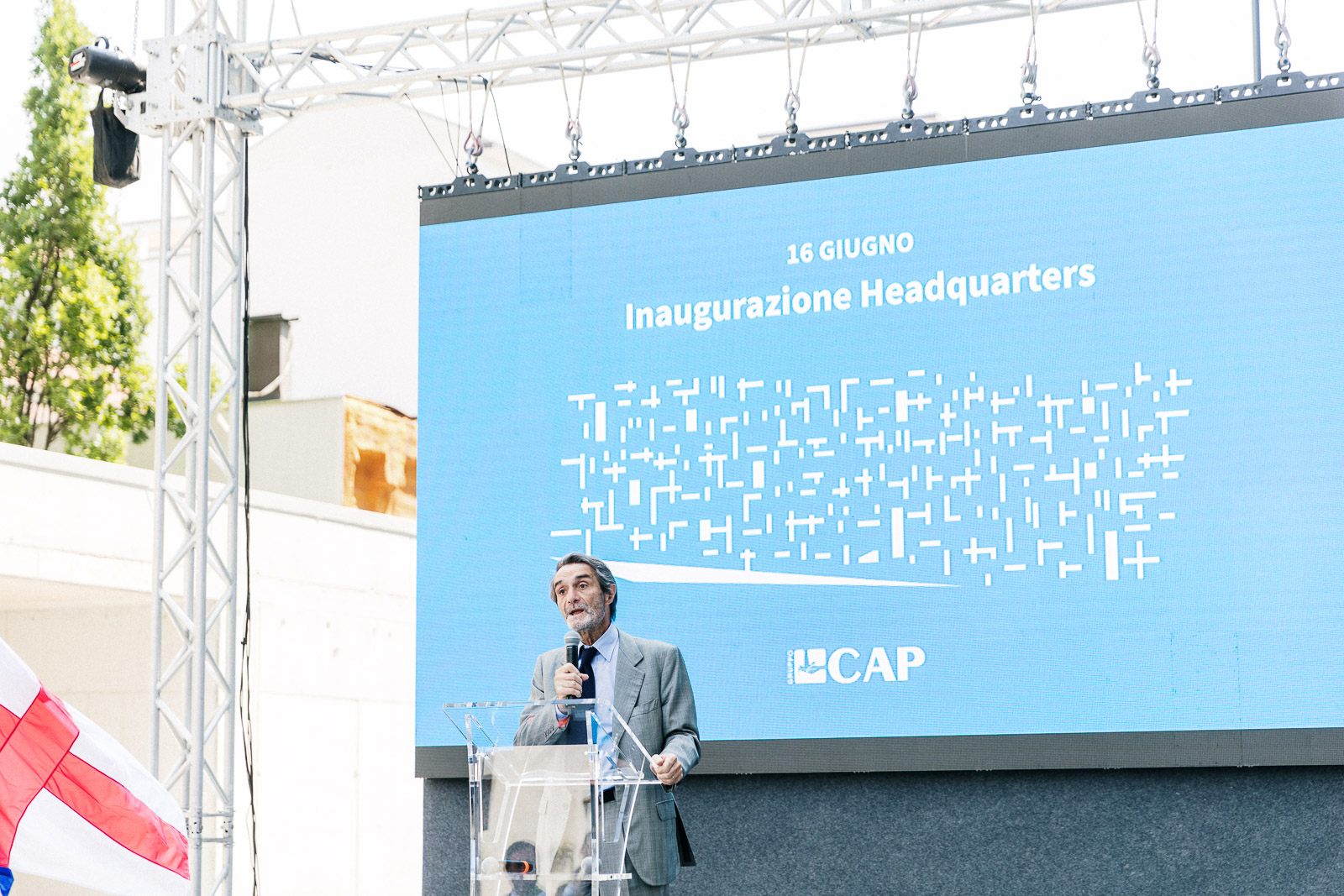 Inaugurazione nuova sede Gruppo CAP in via Rimini